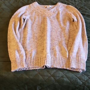Christopher & Banks Lavender V-Neck Sweater